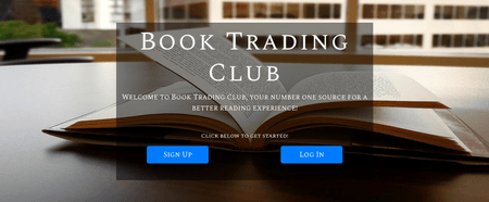 Screenshot of web app